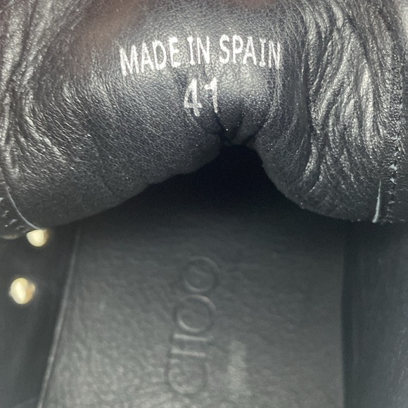 Jimmy Choo Black Leather High Top Trainer Sneakers (EUR 41 / US 8) - Picture 7 of 8